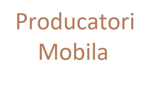 Producatori Mobila